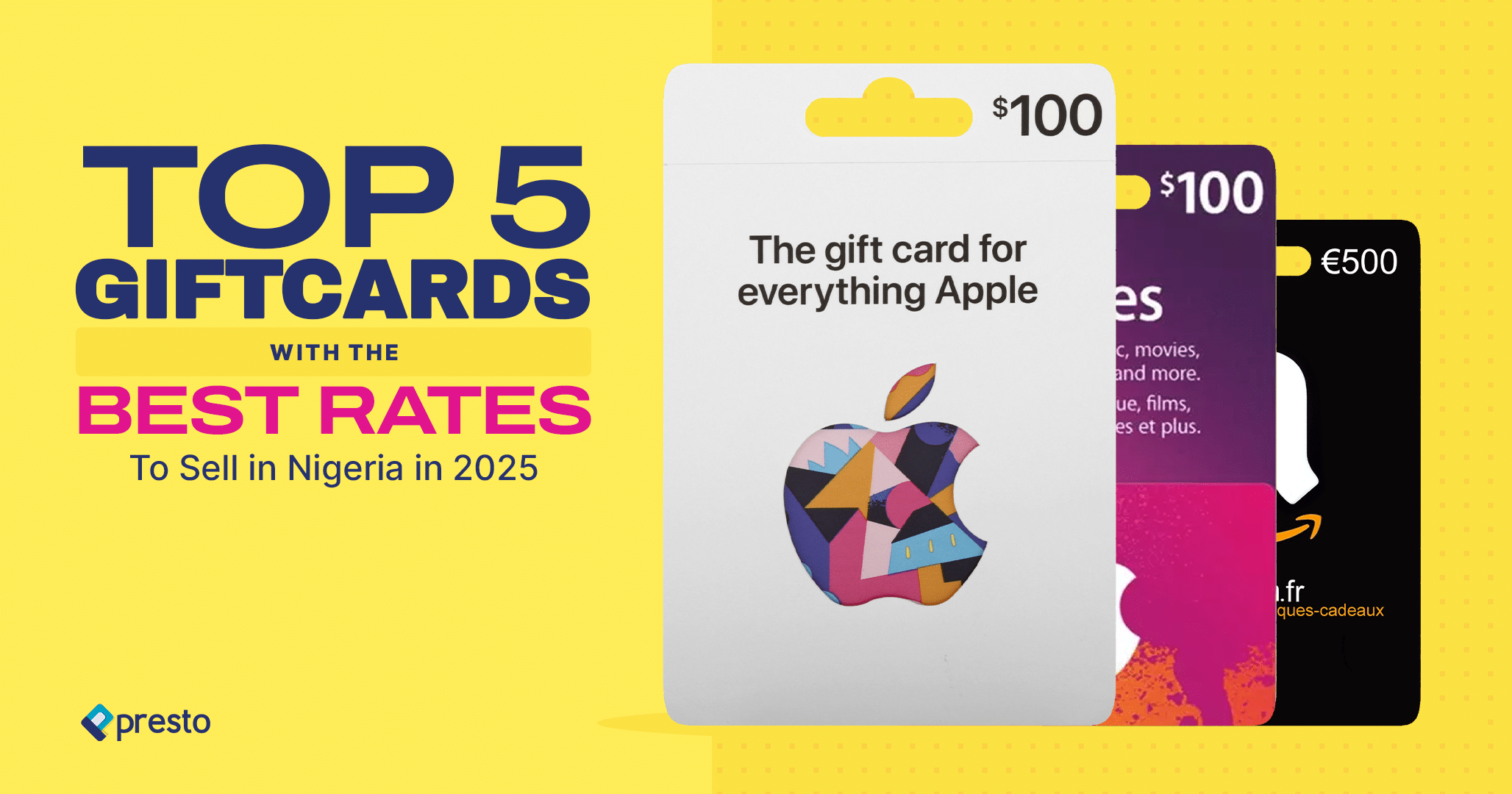 5 Best Gift Cards to Sell in Nigeria for High Rates (2025)